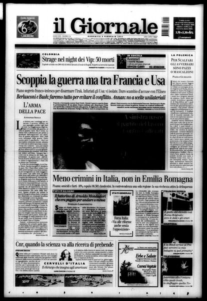 Il giornale : quotidiano del mattino